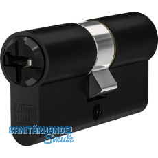 WINKHAUS Einbaudoppelzylinder key Tec N-Tra, gleichsperrend, 45/65 schwarz WINKHAUS Einbaudoppelzylinder key Tec N-Tra, gleichsperrend, 45/65 schwarz