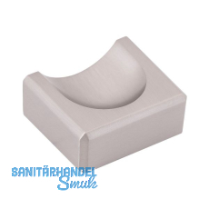 Knopf Fold Breite 40 mm, H�he 18 mm, ZN Edelstahl Effekt