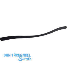 M�belgriff Fluid LA 288/320 mm, Breite 363 mm, ZN schwarz matt lackiert