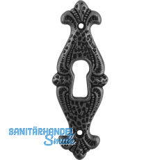 Schl�sselschild Faial Breite 25 mm, H�he 70 mm, ZN eisenf�rbig br�niert