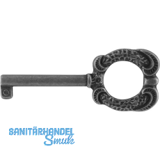 M�belschl�ssel Faial L�nge 83 mm, ZN eisenf�rbig br�niert