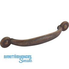 Griff Armona LA 96 mm, Breite 136 mm, ZN altmessing br�niert