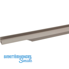 Griffleiste Prego Länge 795 mm, Aluminium Edelstahl Effekt Griffleiste Prego Länge 795 mm, Aluminium Edelstahl Effekt
