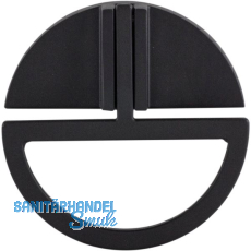 Klappgriff Trapani � 64 mm, Zinkdruckguss schwarz matt