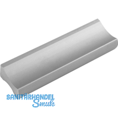 Griff Alto LA 160 mm , Breite 186 mm, Aluminium natur eloxiert