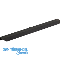 Griffleiste Blaze 2 LA 2x160, Länge 350 mm, Aluminium schwarz matt gebürstet Griffleiste Blaze 2 LA 2x160, Länge 350 mm, Aluminium schwarz matt gebürstet