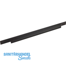 Griffleiste Primo LA 7 x 152,7 mm, L�nge 1189 mm, Aluminium schwarz matt