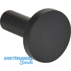 Mantelhaken Boros � 30 mm, Stahl schwarz matt