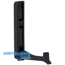 Klapphaken Came zum Einlassen - 1 Haken, H�he 93 mm, ZN schwarz matt