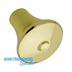 Knopf Kapys ø 24 mm, Tiefe 24 mm, ZN vermessingt poliert Knopf Kapys ø 24 mm, Tiefe 24 mm, ZN vermessingt poliert