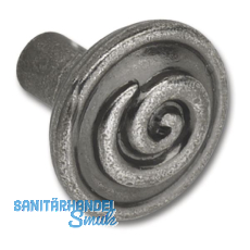 Knopf Ian Smith � 30 mm, Tiefe 29 mm, ZN altsilber