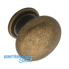 Knopf Omaha ø 33 mm, Tiefe 27 mm, ZN altmessing brüniert Knopf Omaha ø 33 mm, Tiefe 27 mm, ZN altmessing brüniert