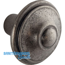 Knopf Flores � 31 mm, Tiefe 29 mm, ZN zinnf�rbig