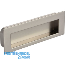 Muschelgriff Nicola B 112,Einlassma� 106,5 x 31 mm,ZN vernickelt feingeschliffen