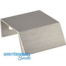 Griffleiste Bench LA 20, L�nge 40 mm, Aluminium Edelstahl Effekt