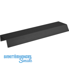 Griffleiste Bench LA 2x80,L�nge 200 mm,Aluminium schwarz matt geb�rstet