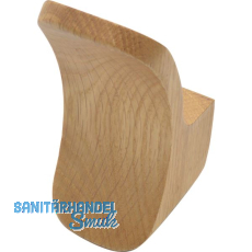 Huthaken Loop Breite 50 mm, H�he 100 mm, Eiche lackiert