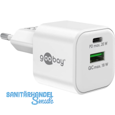 Steckernetzteil Nano USB-A/C max. 20W Wei�