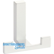 Mantelhaken Doradus 1 Breite 70 mm, Höhe 61 mm, ZN weiß glänzend Mantelhaken Doradus 1 Breite 70 mm, Höhe 61 mm, ZN weiß glänzend