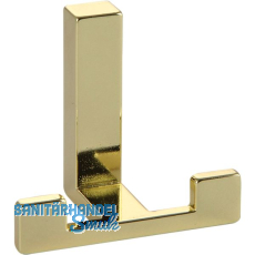 Mantelhaken Doradus 1 Breite 70 mm, H�he 61 mm, ZN vermessingt poliert