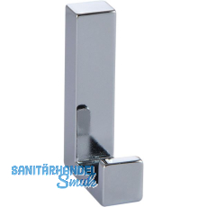 Mantelhaken Doradus 2 Breite 15 mm, H�he 61 mm, ZN verchromt poliert