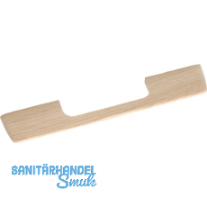 Griff Theta, LA 160 mm, Breite 218 mm, Eiche roh