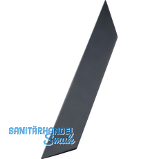 Griffleiste Streamline Länge 225 mm, Aluminium schwarz matt Griffleiste Streamline Länge 225 mm, Aluminium schwarz matt