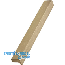 Griffleiste Elan L�nge 200 mm, Aluminium, Messing geb�rstet