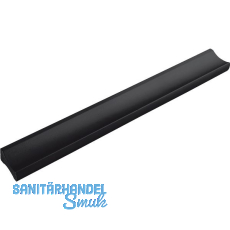 Griff Alto LA 128 mm, Breite 154 mm, Aluminium schwarz matt eloxiert Griff Alto LA 128 mm, Breite 154 mm, Aluminium schwarz matt eloxiert