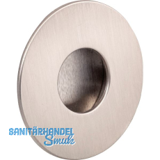 Muschelgriff Geometric rund � 70 mm, ZN Edelstahl Effekt