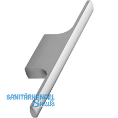 M�belgriff Tau Breite 126 mm, Aluminium Edelstahl Effekt