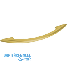 Griff Cardea LA 128 mm, Breite 188 mm, ZN gold matt geb�rstet