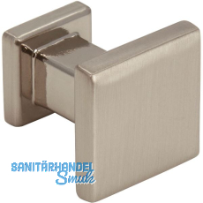 M�belknopf Baios 20 x 20 mm, Zinkdruckguss vernickelt feingeschliffen