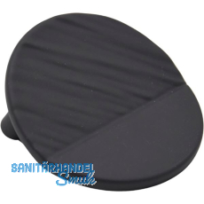 Griff Radiant Touch 2 - nach vorne gebogen, 60 mm, Kunststoff schwarz