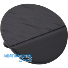 Griff Radiant Touch 3 - nach hinten gebogen, 60 mm, Kunststoff schwarz