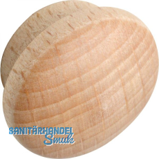 Holzabdeckkappe � 16 mm, Zapfen � 12 mm, Zapfenl�nge 4 mm, Buche roh