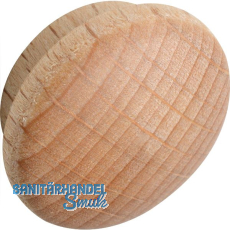 Holzabdeckkappe ø 19 mm, Zapfen ø 15 mm, Zapfenlänge 4 mm, Buche roh Holzabdeckkappe ø 19 mm, Zapfen ø 15 mm, Zapfenlänge 4 mm, Buche roh