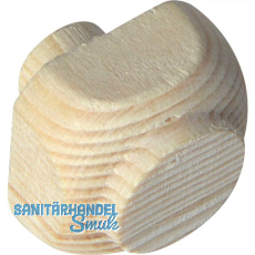 Holzziernagel Breite 20, Höhe 20, Zapfen ø 10, Zapfenlänge 8 mm, Fichte roh Holzziernagel Breite 20, Höhe 20, Zapfen ø 10, Zapfenlänge 8 mm, Fichte roh