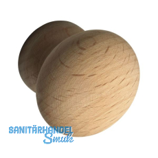 Knopf Hemera � 45 mm, Tiefe 29 mm, Buche ged�mpft roh