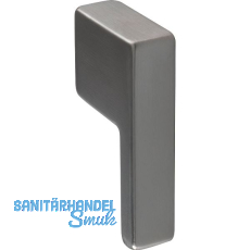 Knopf Sara Breite 8 mm, Tiefe 18 mm, Zinkdruckguss Edelstahl Effekt