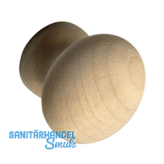 Knopf Hemera � 30 mm, Tiefe 28 mm, Ahorn roh