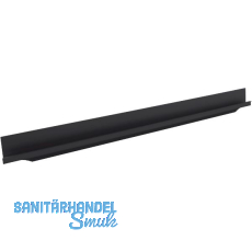 Griffleiste Grande L�nge 495 mm, Aluminium schwarz eloxiert