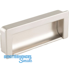 Muschelgriff Nera Breite 108 mm, H�he 41,7 mm, Zinkdruckguss Edelstahl Effekt