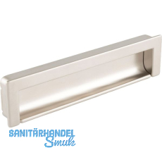 Muschelgriff Nera Breite 174 mm, H�he 42 mm, Zinkdruckguss Edelstahl Effekt