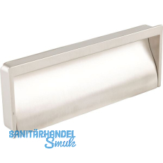 Muschelgriff Miach Breite 162 mm, H�he 60 mm, ZN Edelstahl Effekt