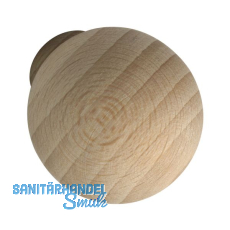 Knopf Olwen � 30 mm, Tiefe 34 mm, Buche roh