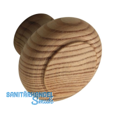 Knopf Hylas � 32 mm, Tiefe 25 mm, Kiefer roh