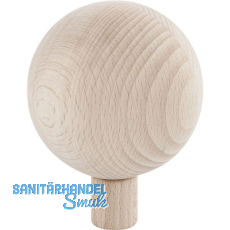 Holz-Kugel � 80 mm, Buche natur