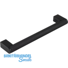 Griff Dolon ø 14 mm, LA 160 mm, Breite 175 mm, Stahl/Zinkdruckguss schwarz matt Griff Dolon ø 14 mm, LA 160 mm, Breite 175 mm, Stahl/Zinkdruckguss schwarz matt