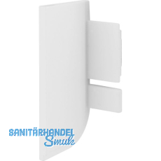 Endkappe Aktor L-Profikl links, Kunststoff wei�